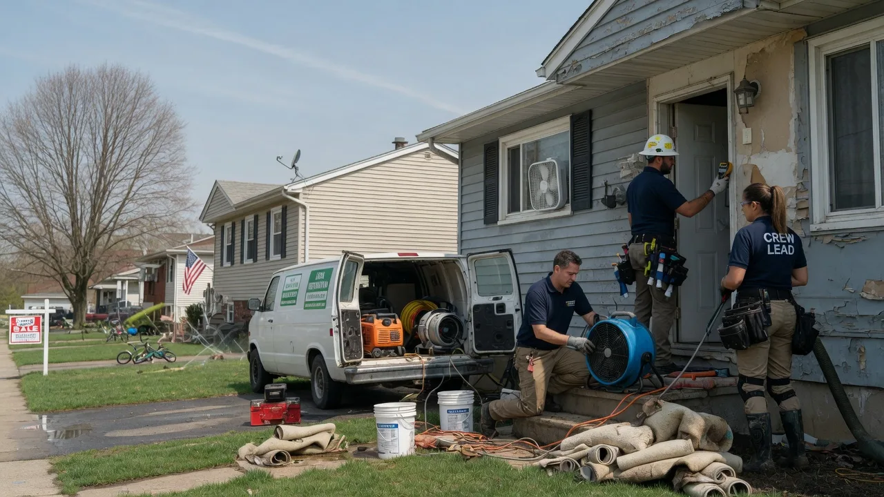 Flood Cleanup in Okolona, MS near me